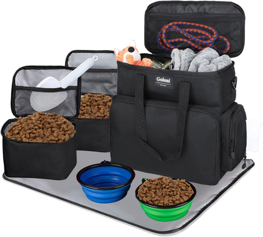 Dog Travel Bag Airline Approved–Pet Travel Tote with