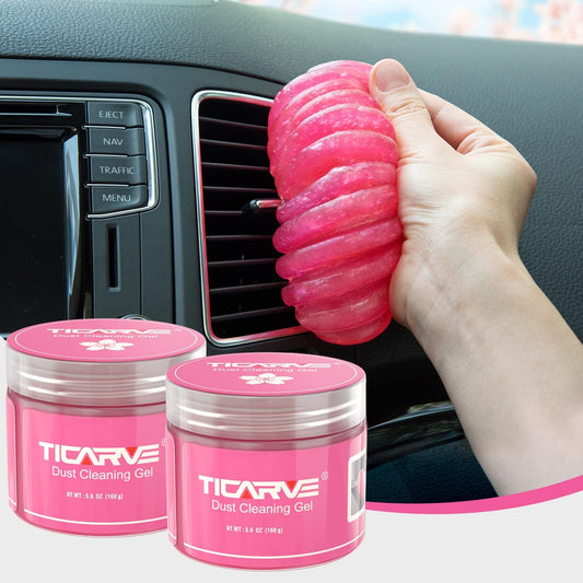 2Pack Cleaning Gel Car Putty Car Clean Putty Gel Auto Tools