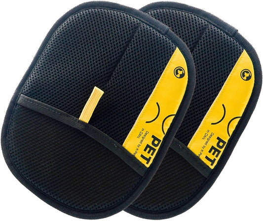 Pet Hair Removal Hand Mittens - Anti Static Reusable Gloves