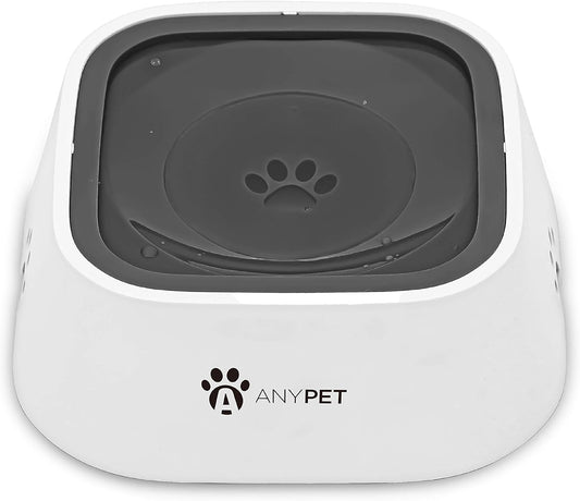 No-Spill Dog Water Bowl, Anti-Splash Pet Slow Drinking