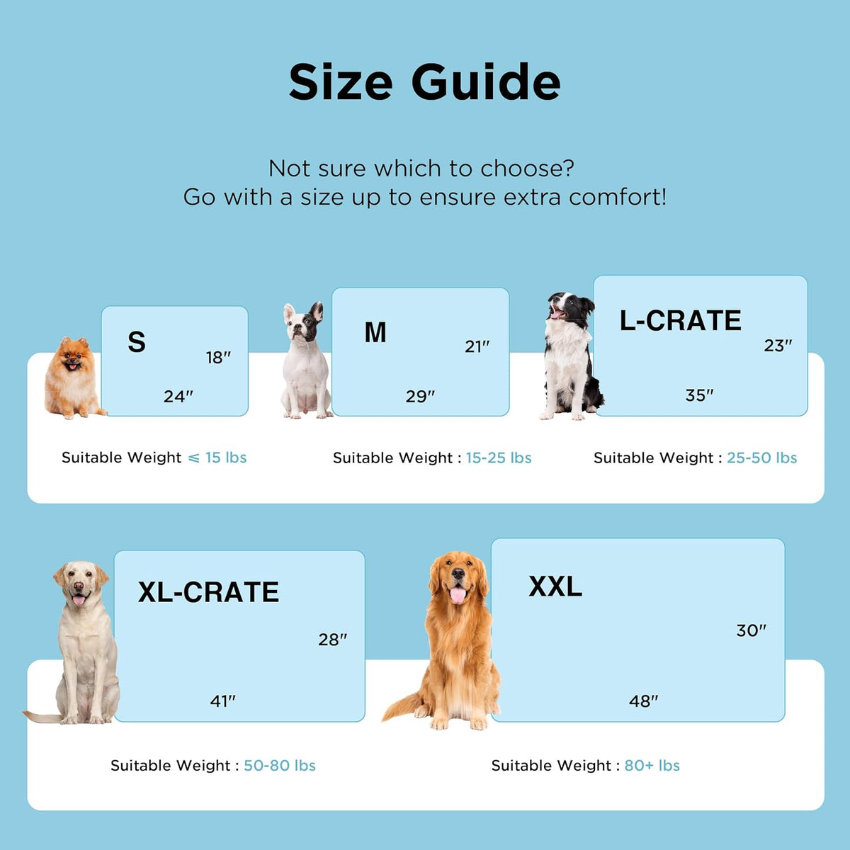 Bedsure Cooling Dog Mat Extra Large, Q-Max>0.5 XL Thin Breathable Cold Crate Pad for Pet, Portable Washable Kennel Bed for Summer Active Dog with Chill Soothing Fabric to Rapid Cooling, 41x28, Grey