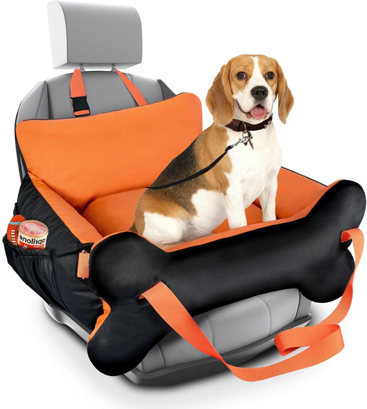 29.5"x19.7"x9.8" Dog Car Seat for Middle Dogs & Cats with