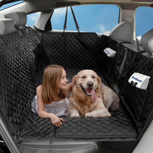 Dog Car Seat Cover for Back Seat, Waterproof Dog Hammock