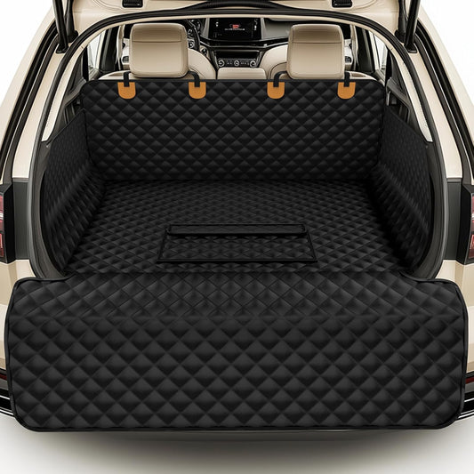Waterproof SUV Cargo Liner for Dogs - Pu Leather Pet Car