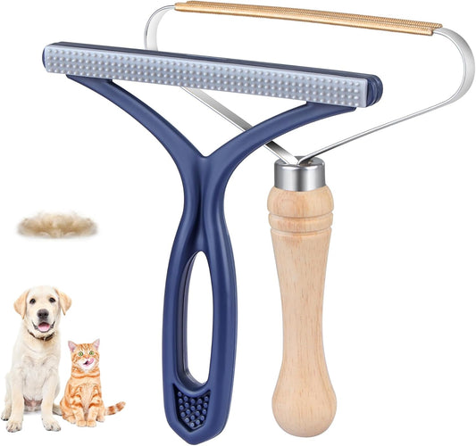 Pet Hair Removal Tool 2 Pack Dog Cat Pet Hair Remover for