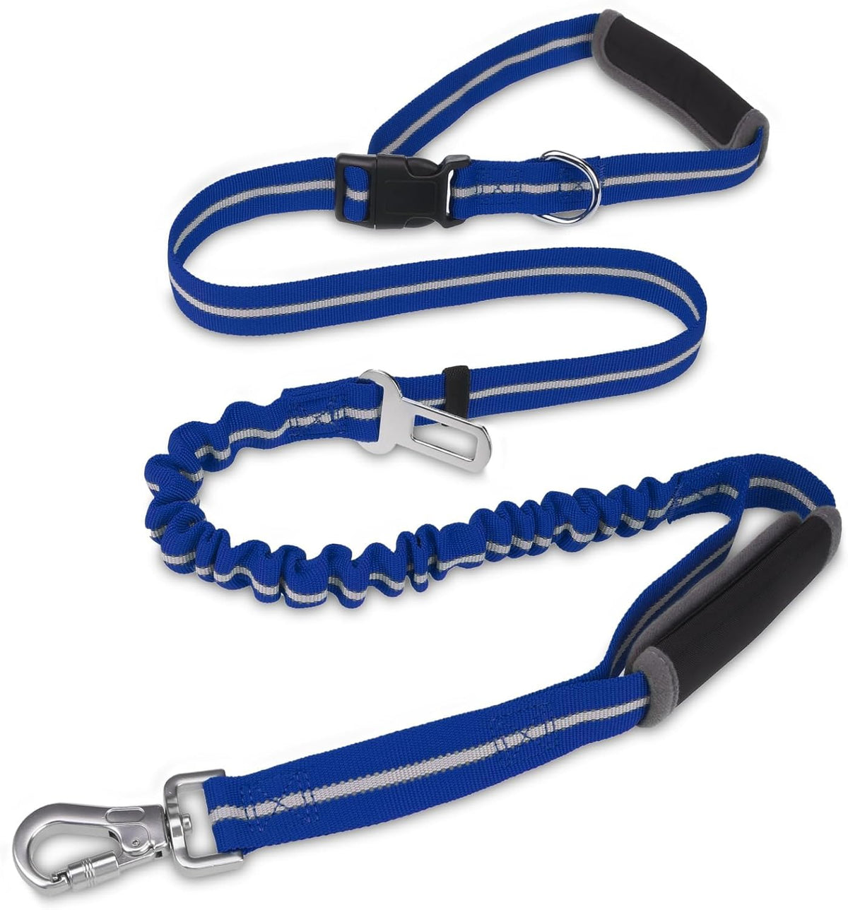 Heavy Duty Bungee Leash for Medium Large Dogs, No Pull