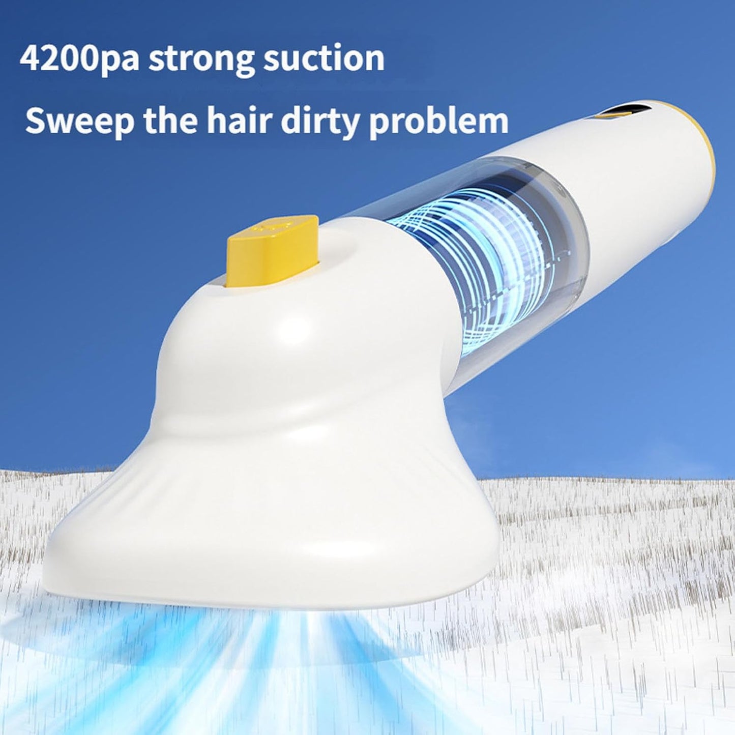 Powerful Pet Hair Vacuums Brush with Comb for Efficient