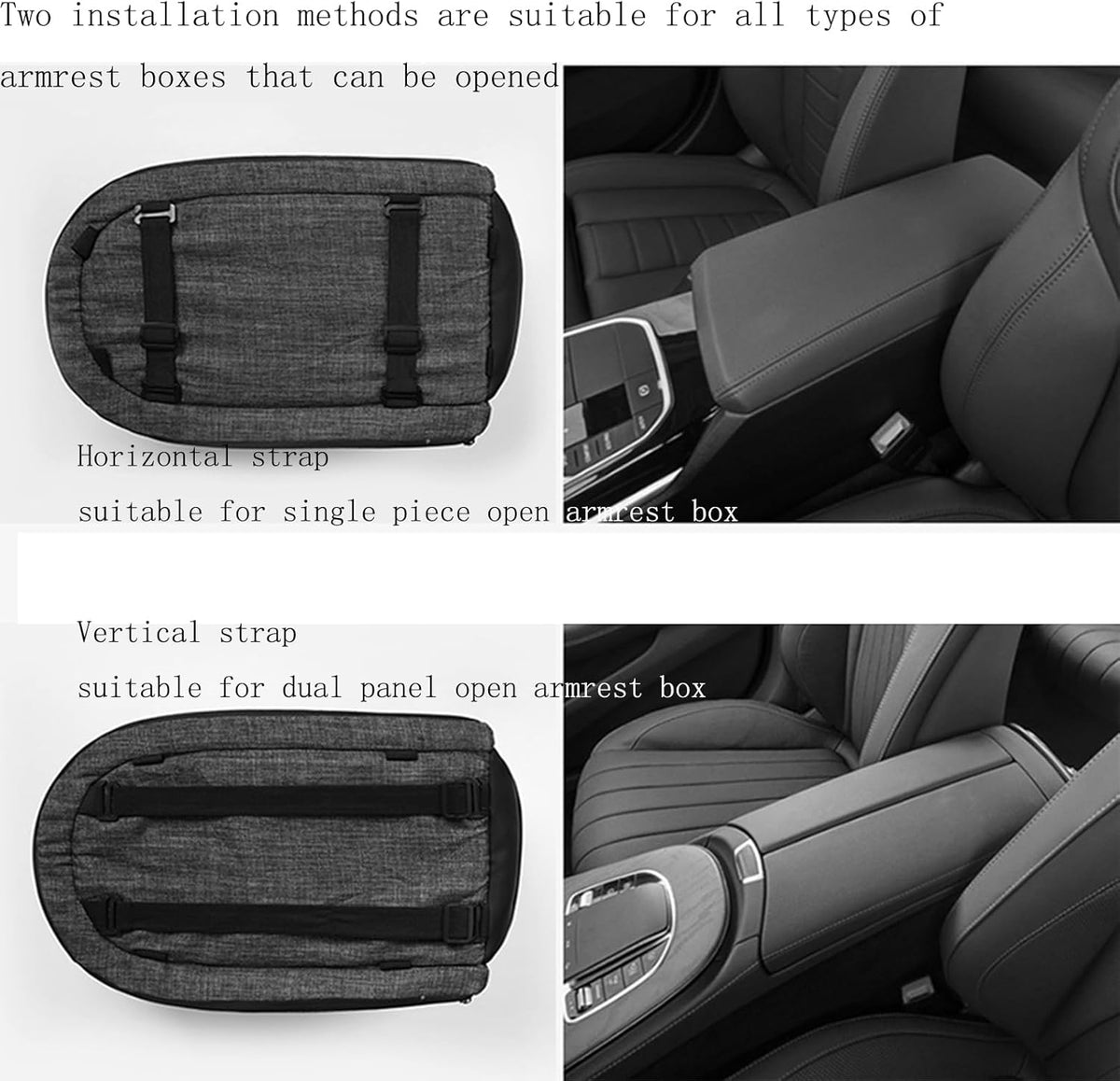 Dog Car Seat Bed for Center Console - Breathable Mesh Plush