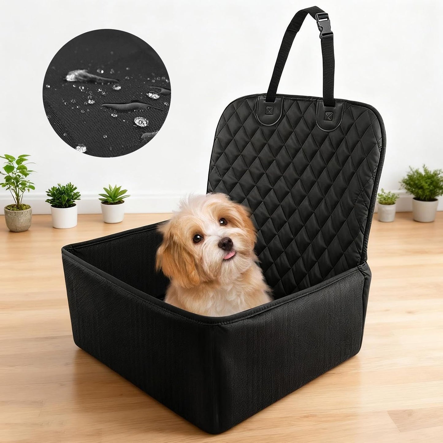 Dog Car Seat - Large Waterproof Back Seat Extender for