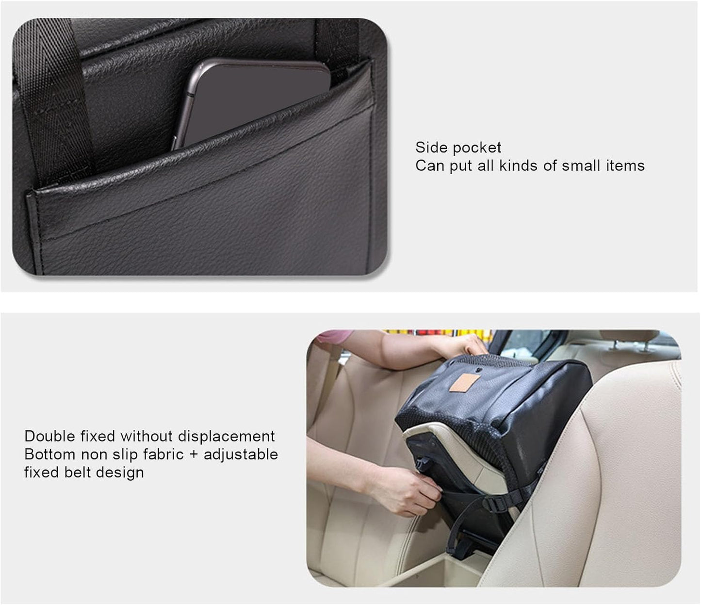 Console Dog Car Seat Breathable Soft Portable Enhanced