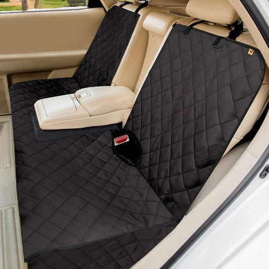 Dog Car Seat Cover for Back Seat, Waterproof Bench Backseat