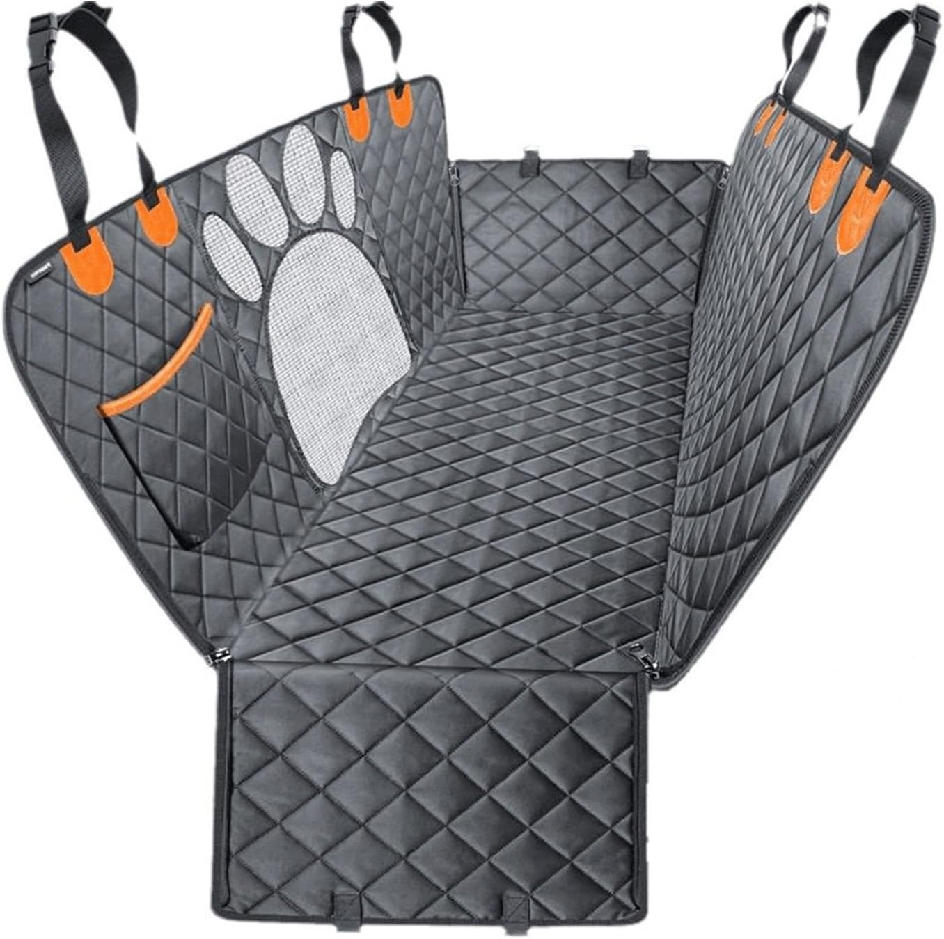 Dog Car Seat Cover for Genesis Essentia 2018, 600D Heavy