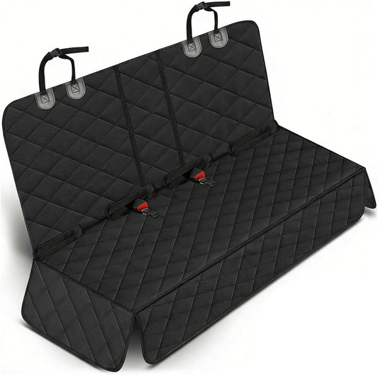 Back Seat Pet Cover for Dogs, Car Seat Protector Cover