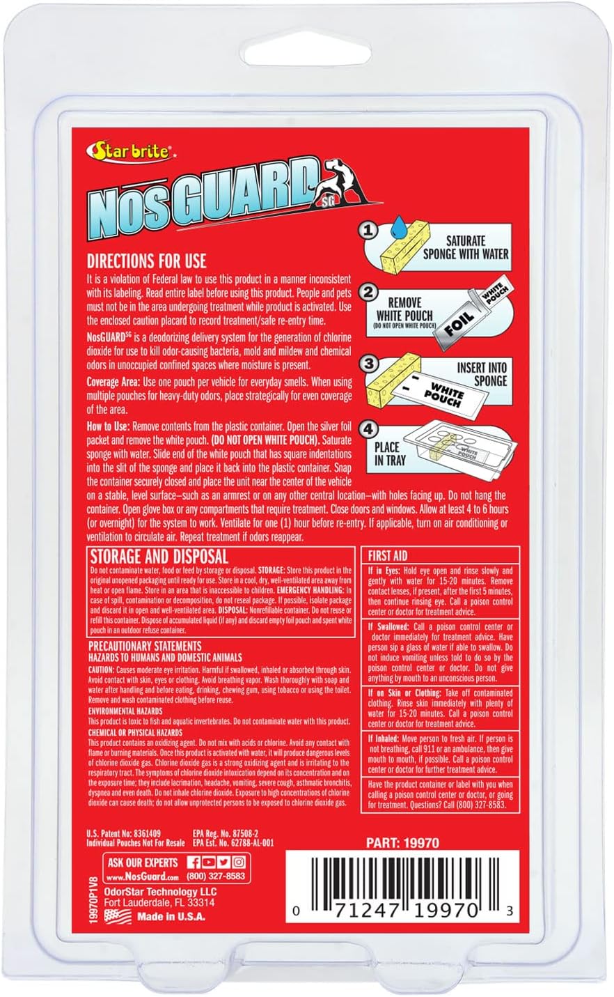 Auto Odor Eliminator, Fast Release Vapor System Eliminates