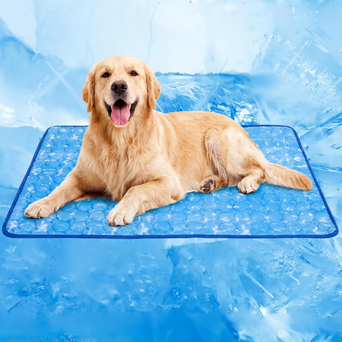 Dog Cooling Mat, Arc-Chill Cooling Fiber Self-Cooling Pad