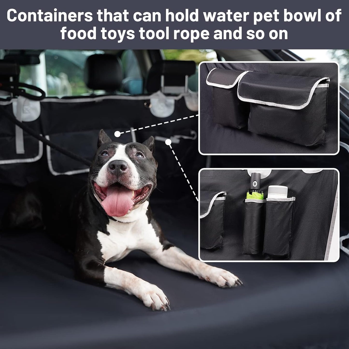 SUV Cargo Liner for Dogs, Waterproof Pet Cargo Cover Dog
