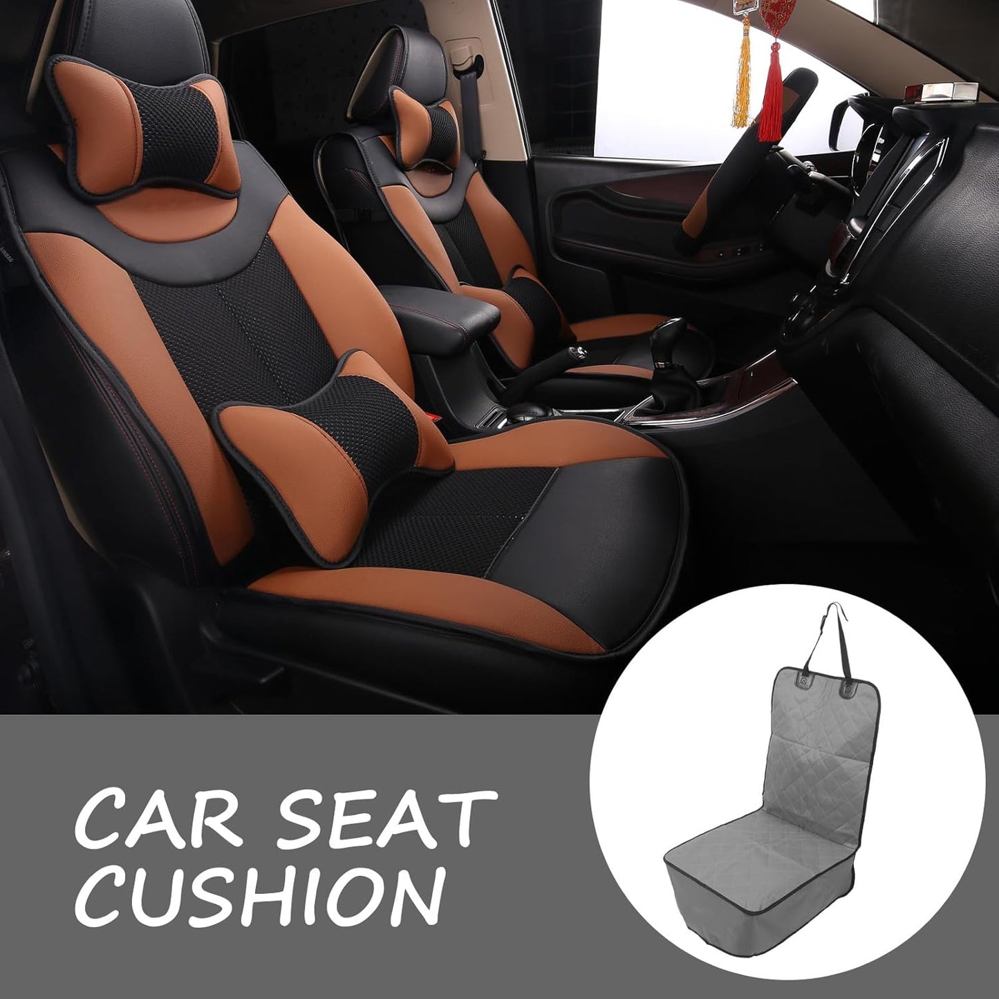 Pet Car Seat Protector Waterproof Oxford Fabric Front Seat