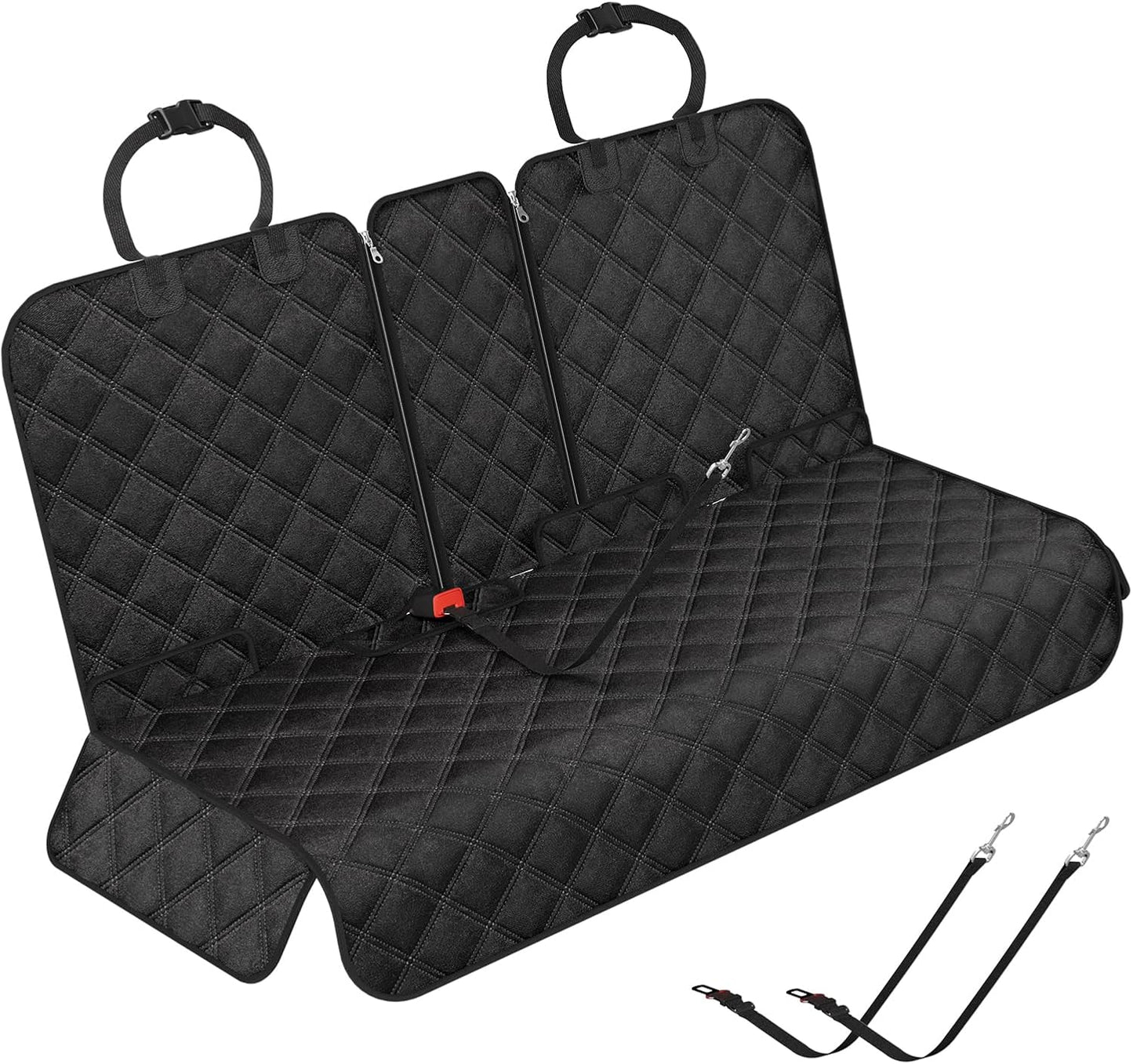 Dog Car Seat Cover, Back Seat Pet Bed Mat Protector