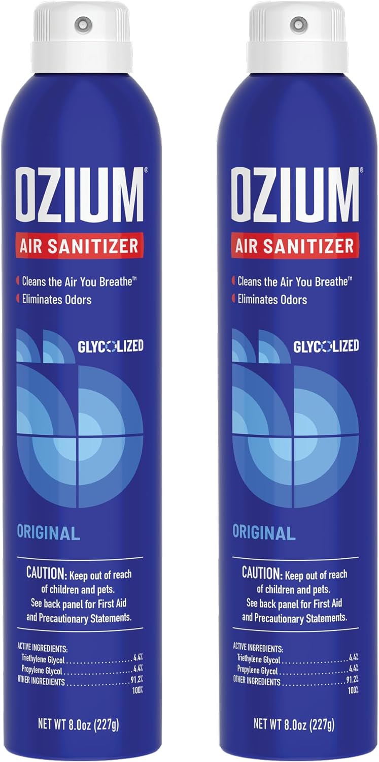 8 Oz. Air Sanitizer & Odor Eliminator for Homes, Cars