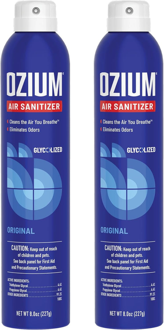 8 Oz. Air Sanitizer & Odor Eliminator for Homes, Cars