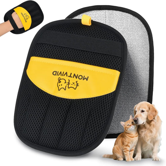 Pet Hair Removal Glove ,Resuable Five-Finger Magic