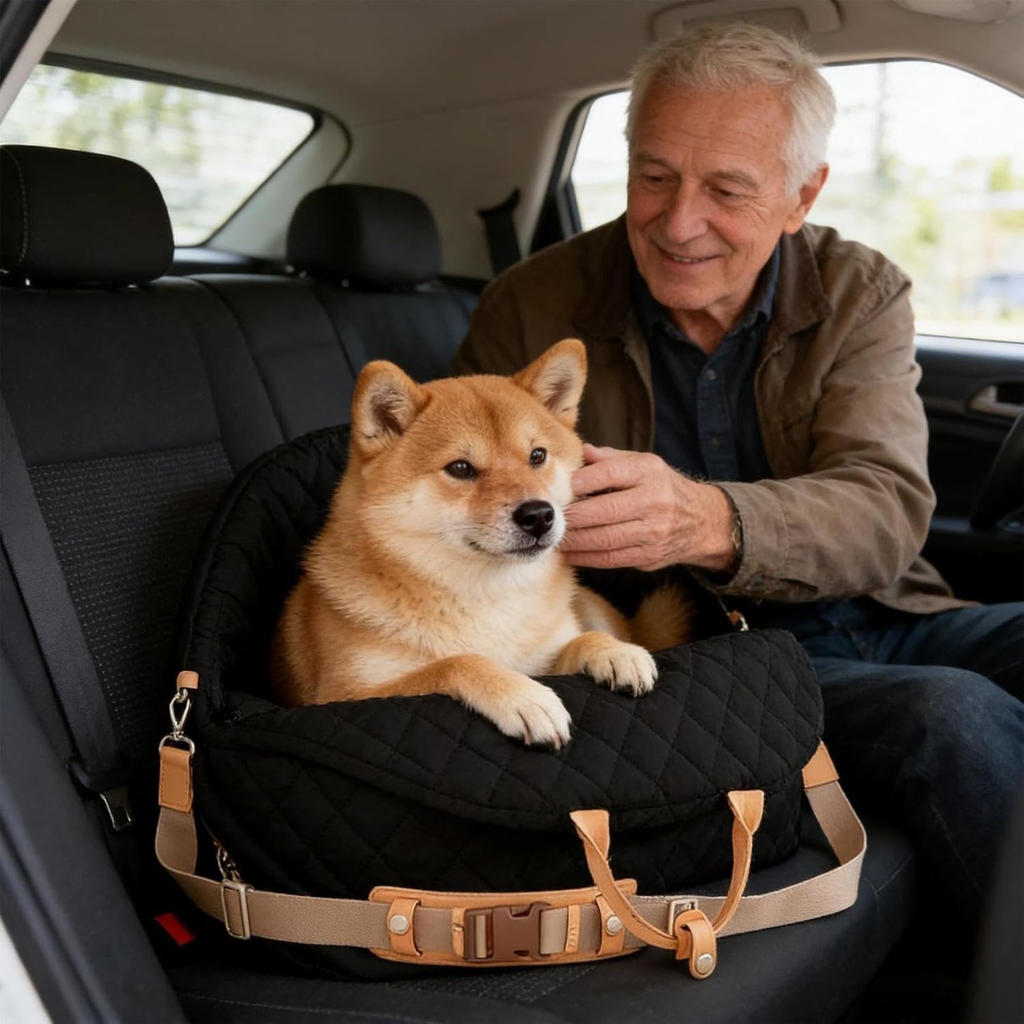 Dog Seat - Multi-Functional Pet Carrier with Handles |
