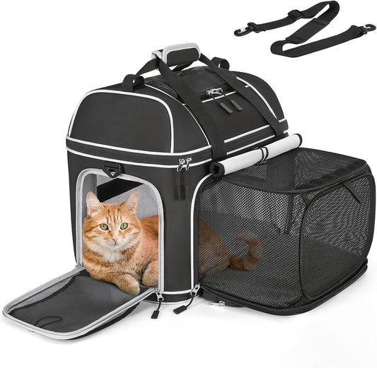 Expandable Pet Carrier: Soft-Sided Cat Dog