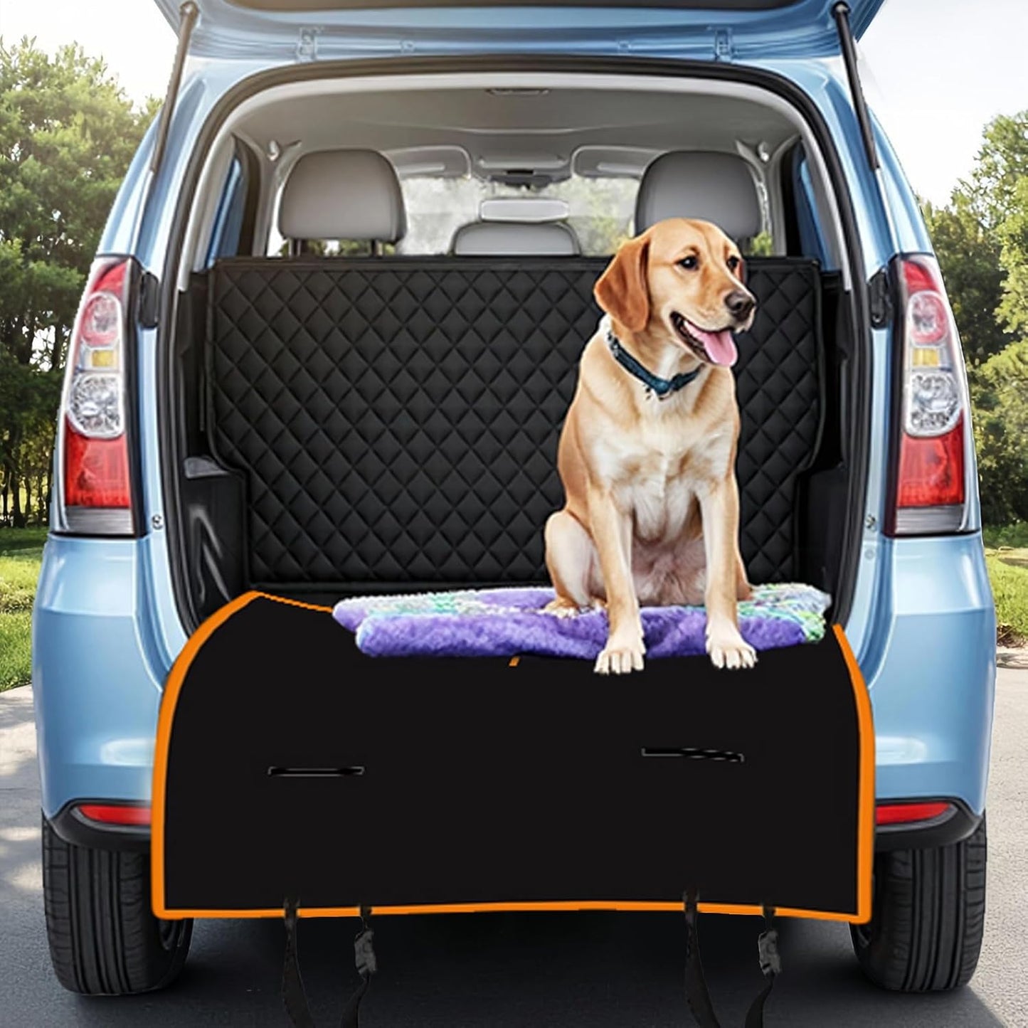 Back Seat Extender for Dogs | Waterproof Non-Slip Mat, Back
