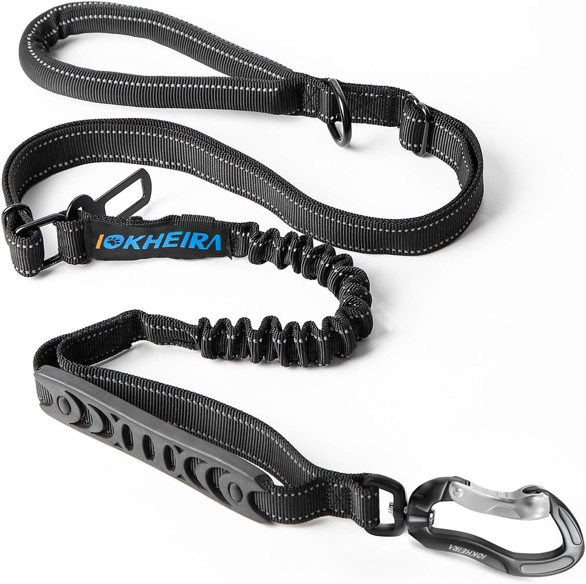 Multifunctional Leash with Car Seatbelt for Large, Medium