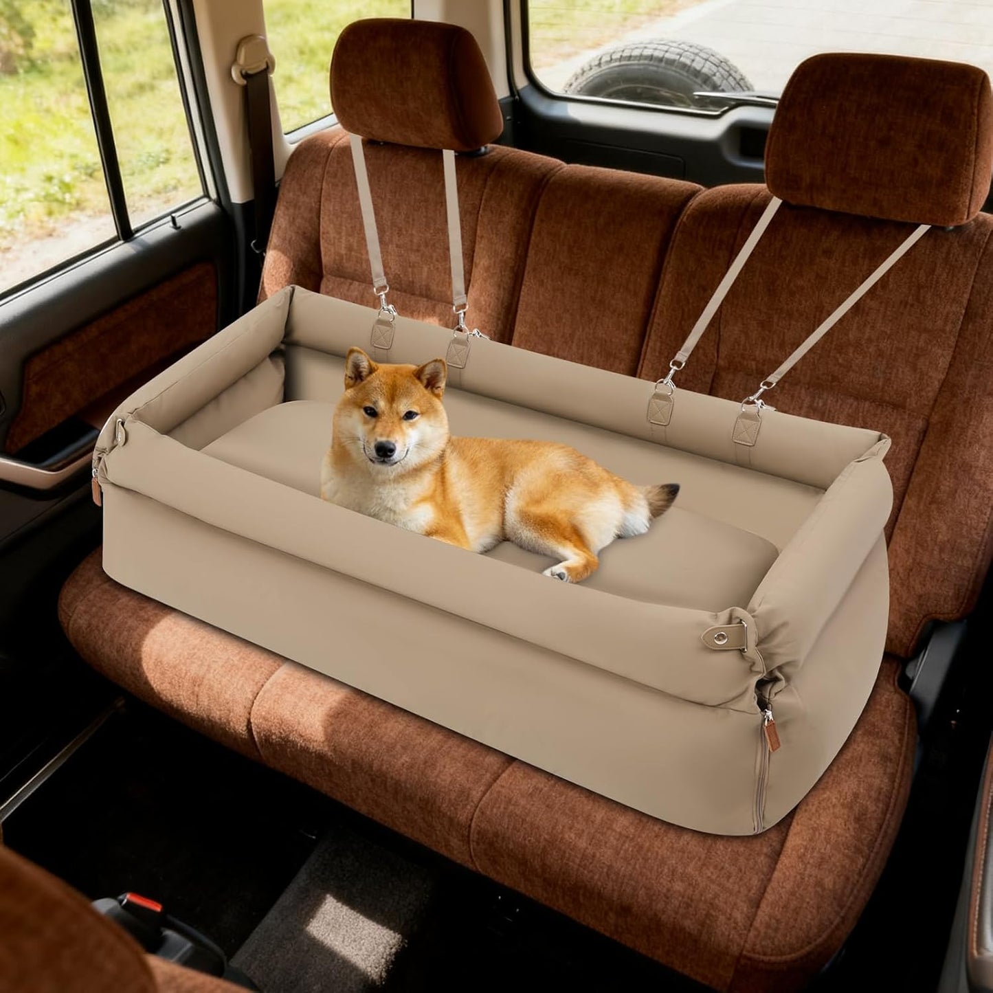 Small Medium Dog Car Seat, Washable Pet Booster Seats with