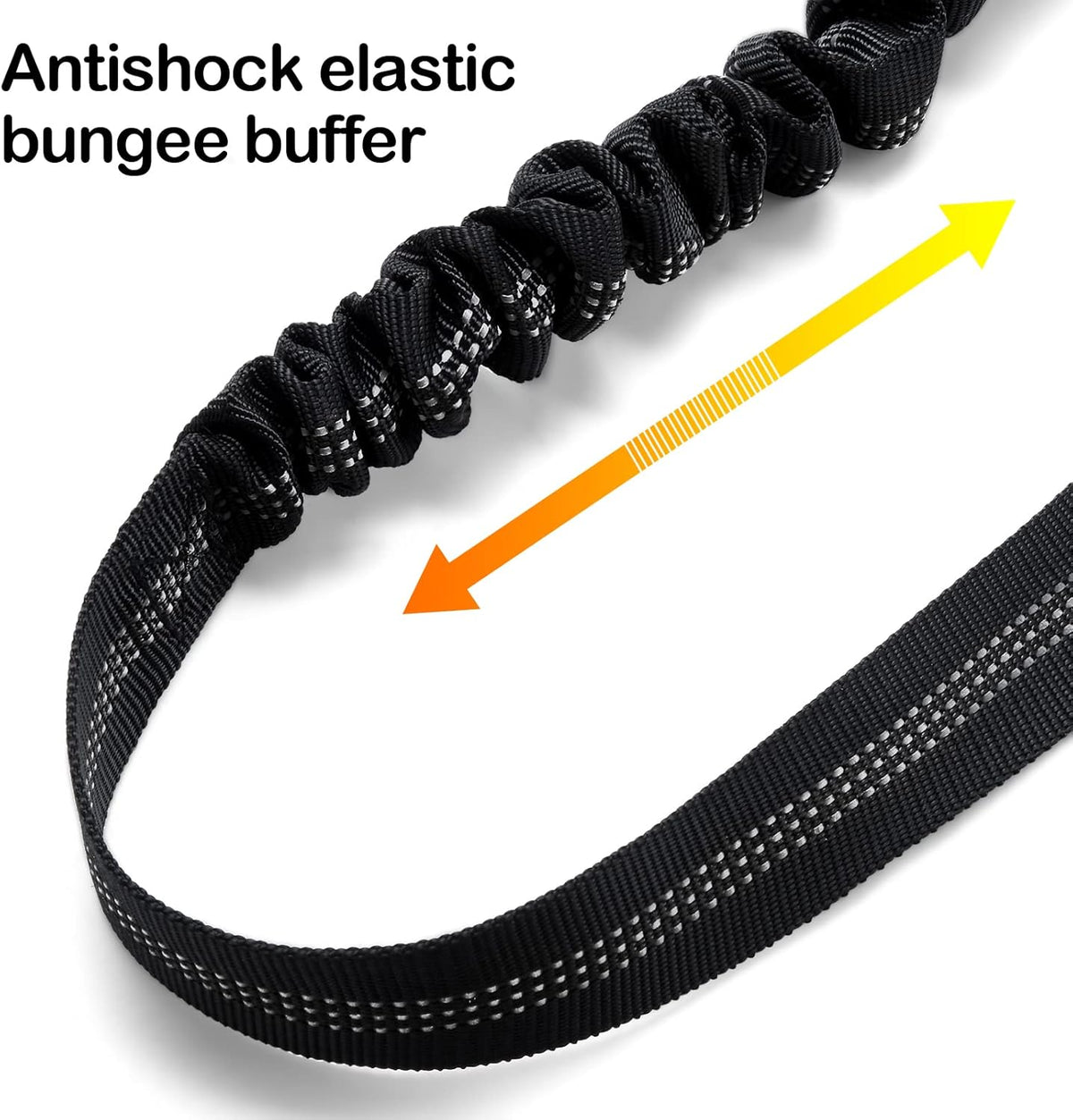 2 Piece Set Retractable Dog Car Seatbelts - Adjustable Pet