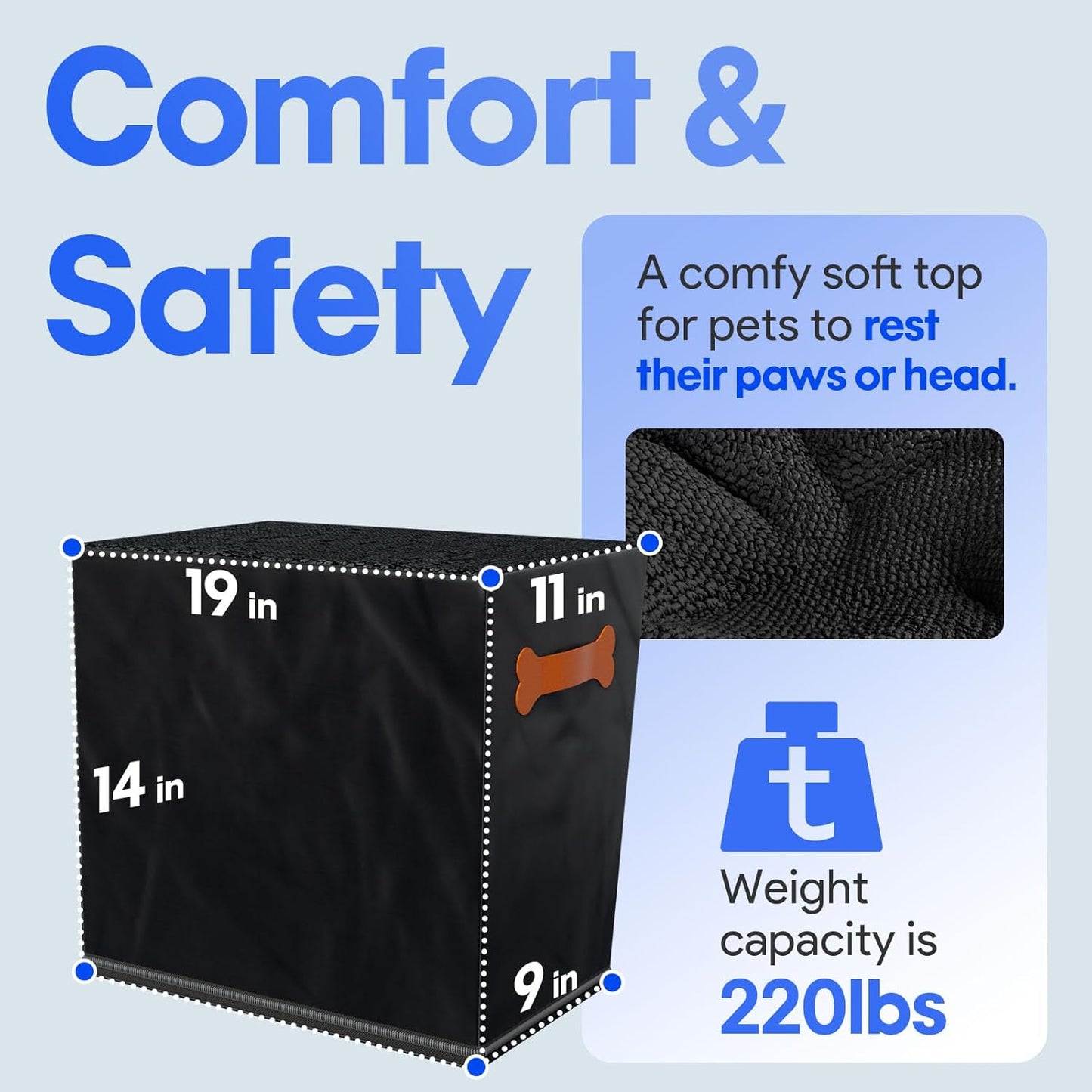 Front Back Seat Extender for Dogs, Dog Backseat Extender