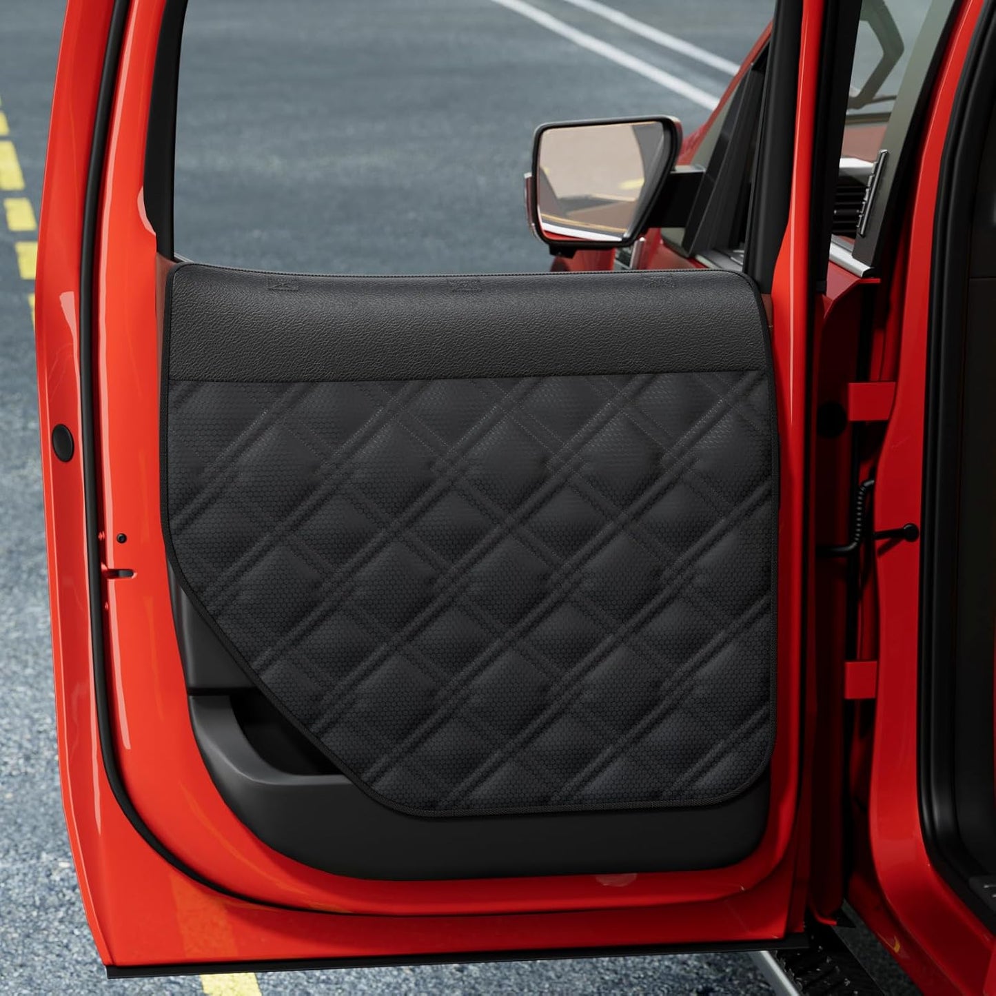 Dog Car Door Protector – 20% Larger Design for Trucks &