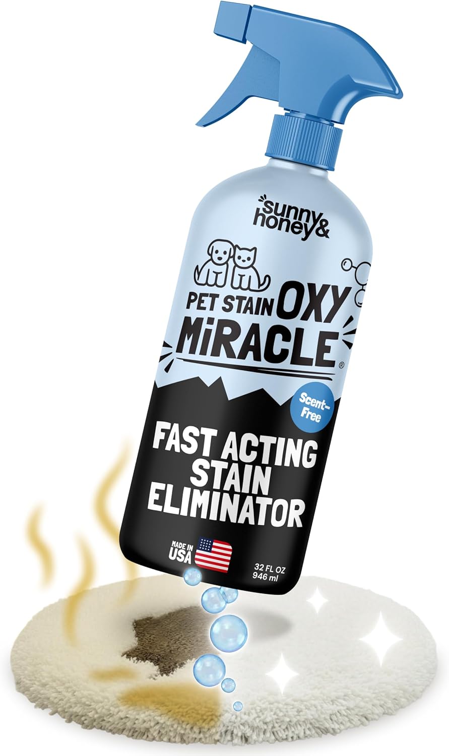 Oxy Pet Stain and Odor Eliminator - Oxygen Powered Carpet