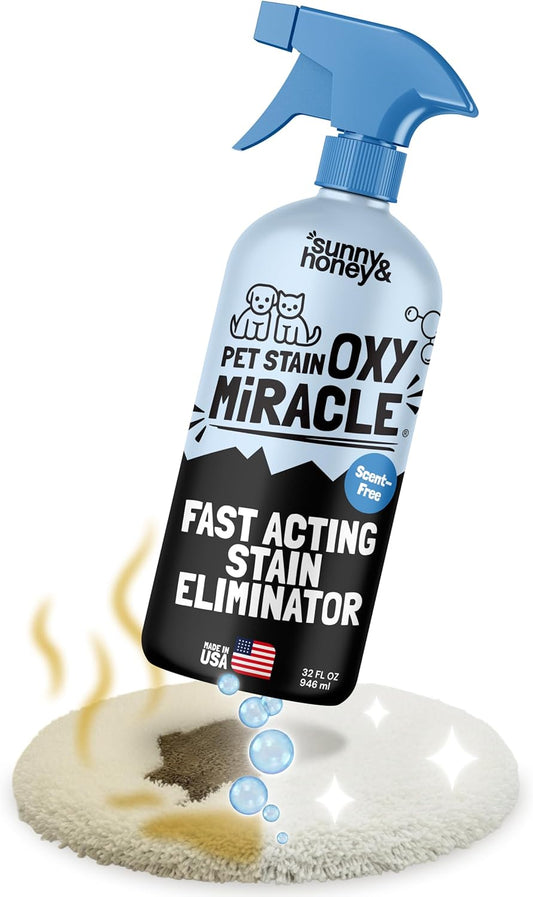 Oxy Pet Stain and Odor Eliminator - Oxygen Powered Carpet