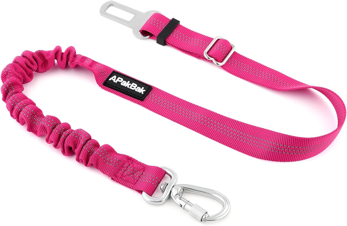 Dog Seat Belt for Car, Adjustable Dog Car Harness Seatbelt