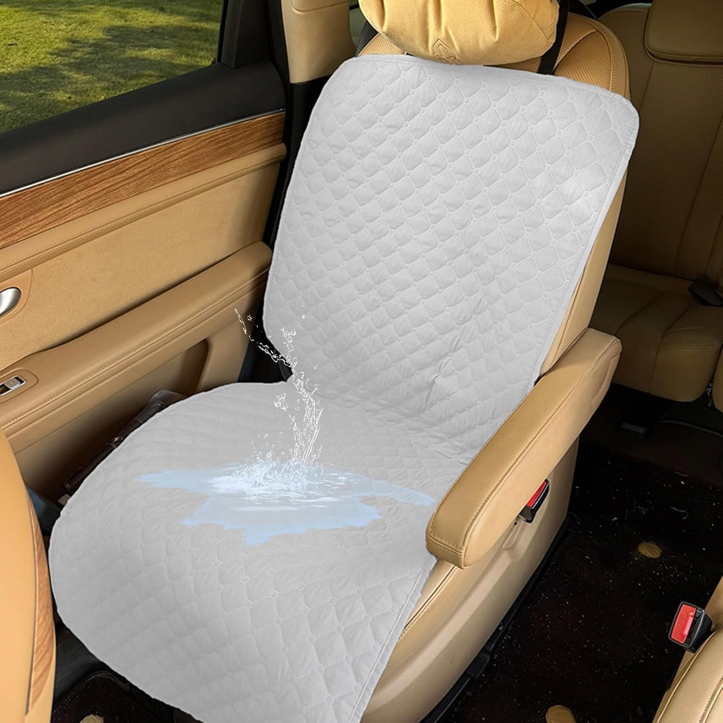 Dog Front Seat Cover for Small Medium Dogs Detachable