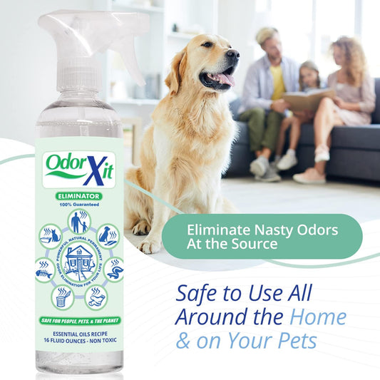 Pet Urine Odor Eliminator Spray, Ideal for Cat, Dog Poo and