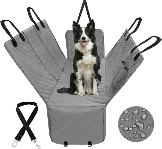 Dog Car Seat Cover for Back Seat, Dog Car Hammock with