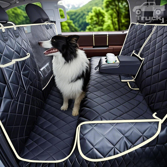 4 in 1 Dog Floor Hammock for Crew Cab, Backseat Cover Dog