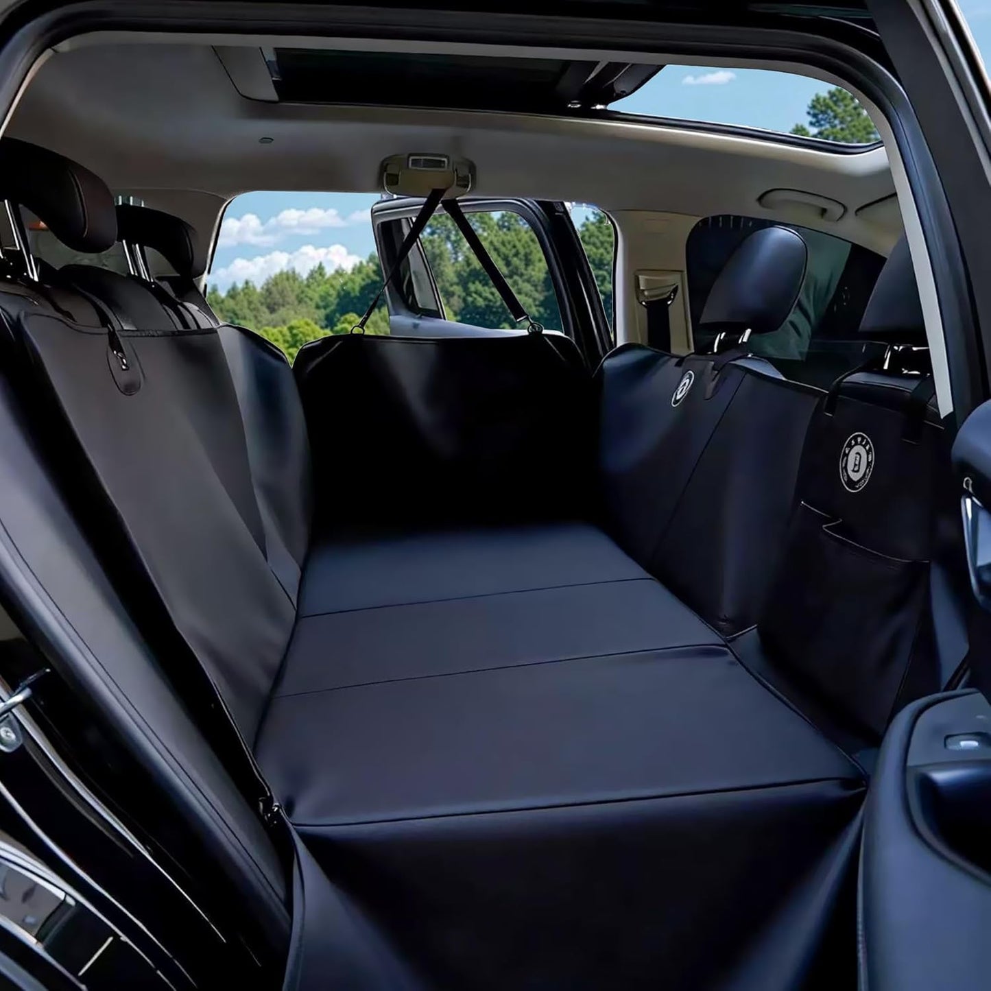 Back Seat Extender for Dogs | Waterproof, Anti-Scratch, PU