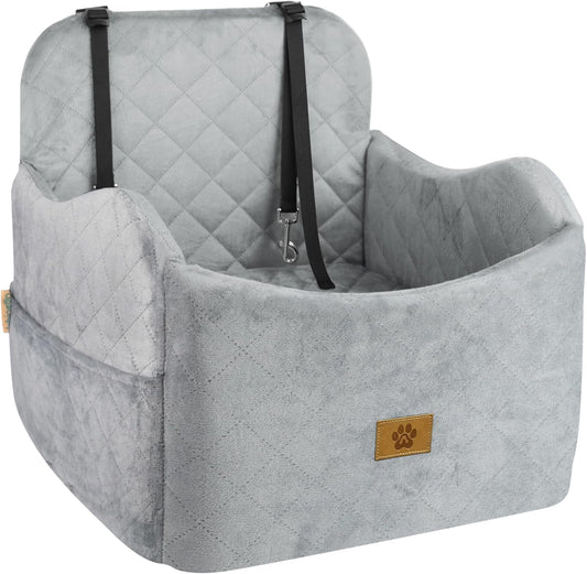 Dog Car Seat for Small/Medium Dogs, Detachable Washable Dog