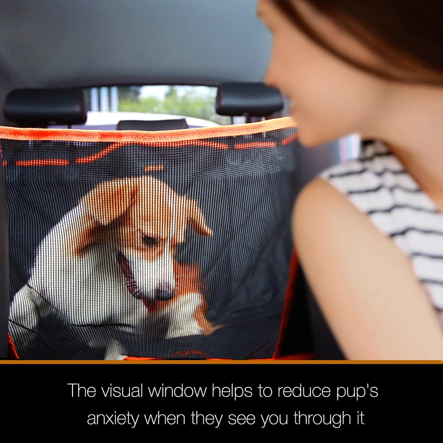Truck Seat Cover for Dogs Waterproof 900D Soft Back Seat