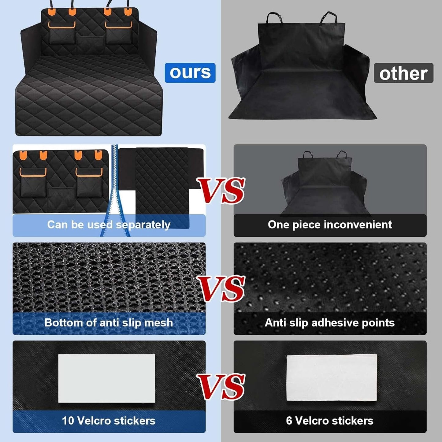 Cargo Liner for Dogs, Dog Car Seat Cover , Car Seat