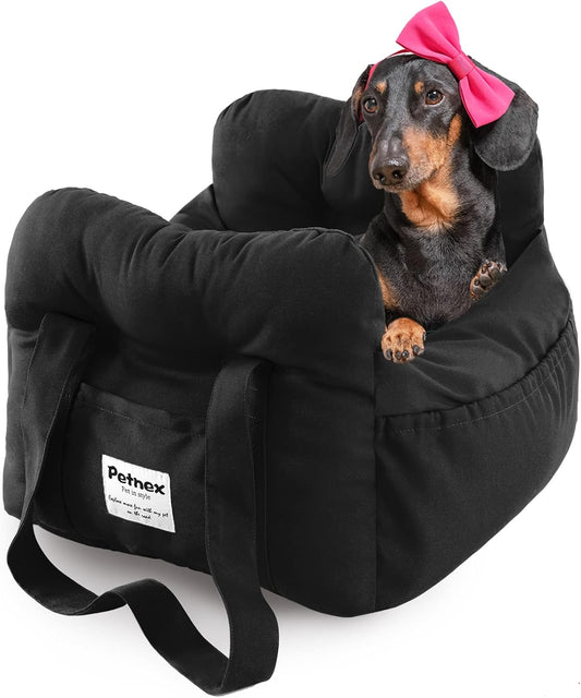 Dog Car Seat for Small Dogs, Portable Puppy Car Seat of