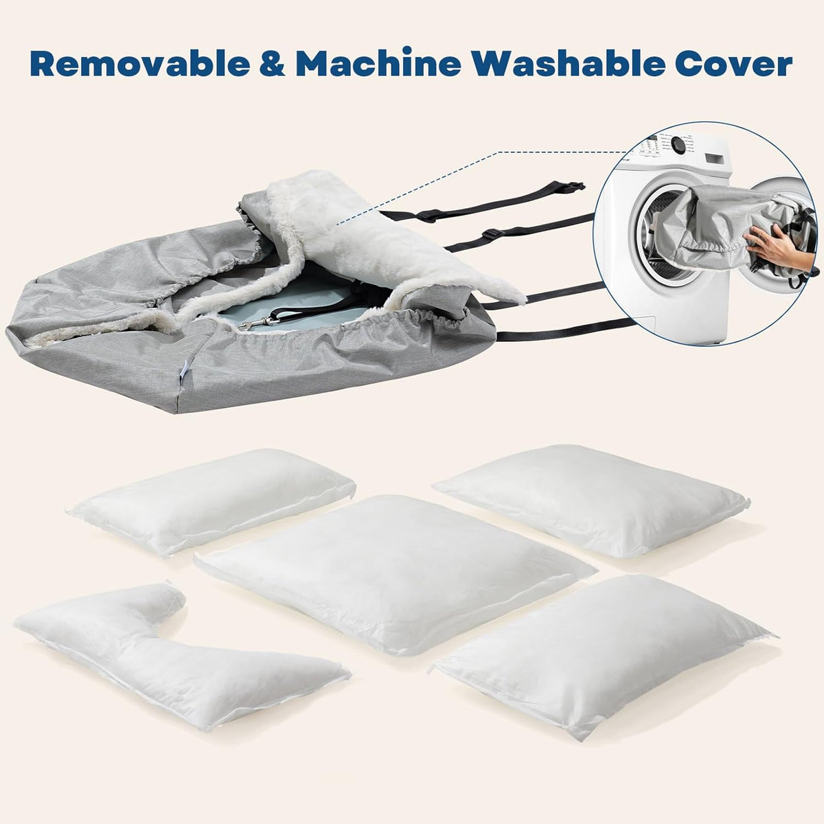Milk and Soda Small Dog Car Seat Bed for Small Dogs Under