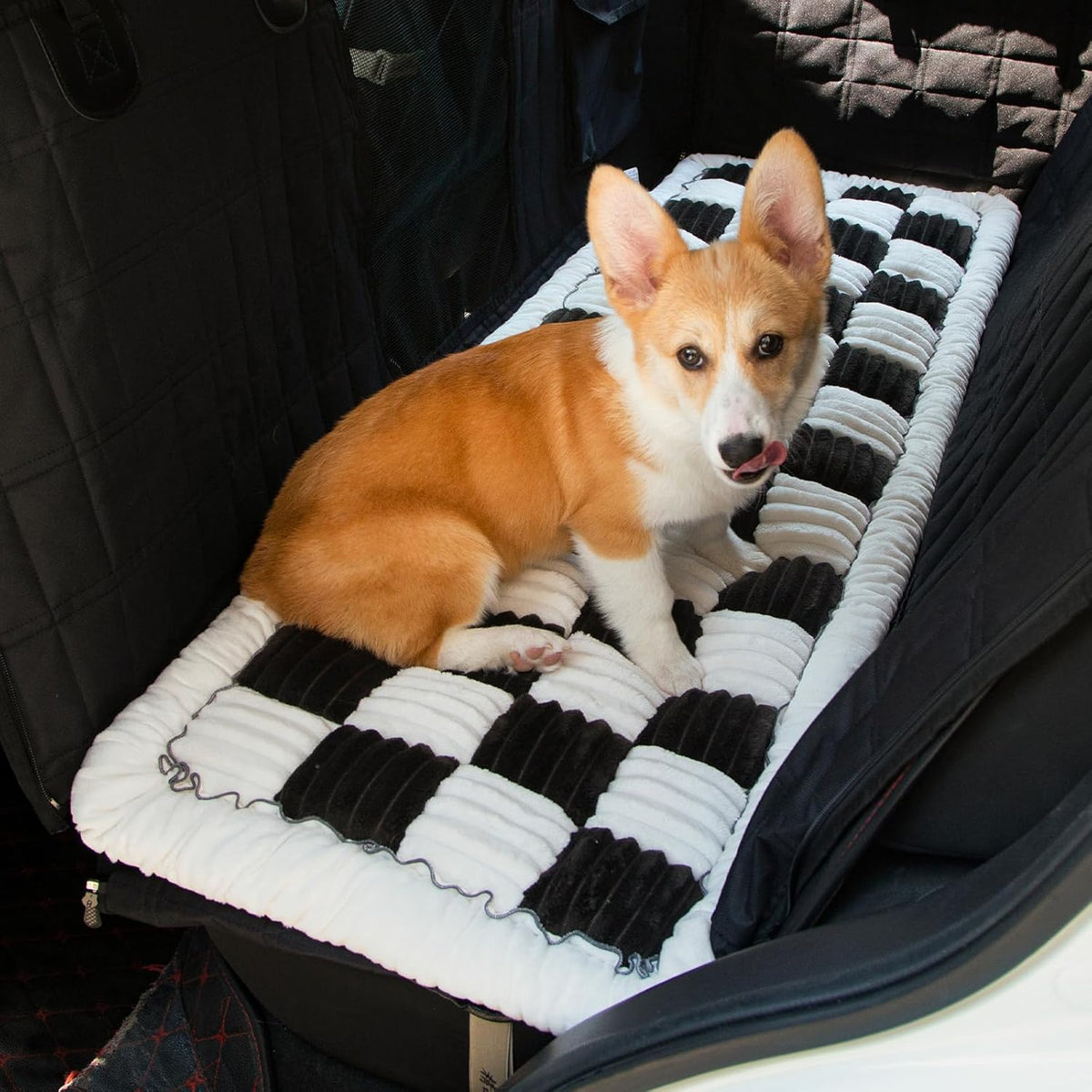 Dog Bed for Car, Pet Travel Backseat Mat for Vehicle SUV