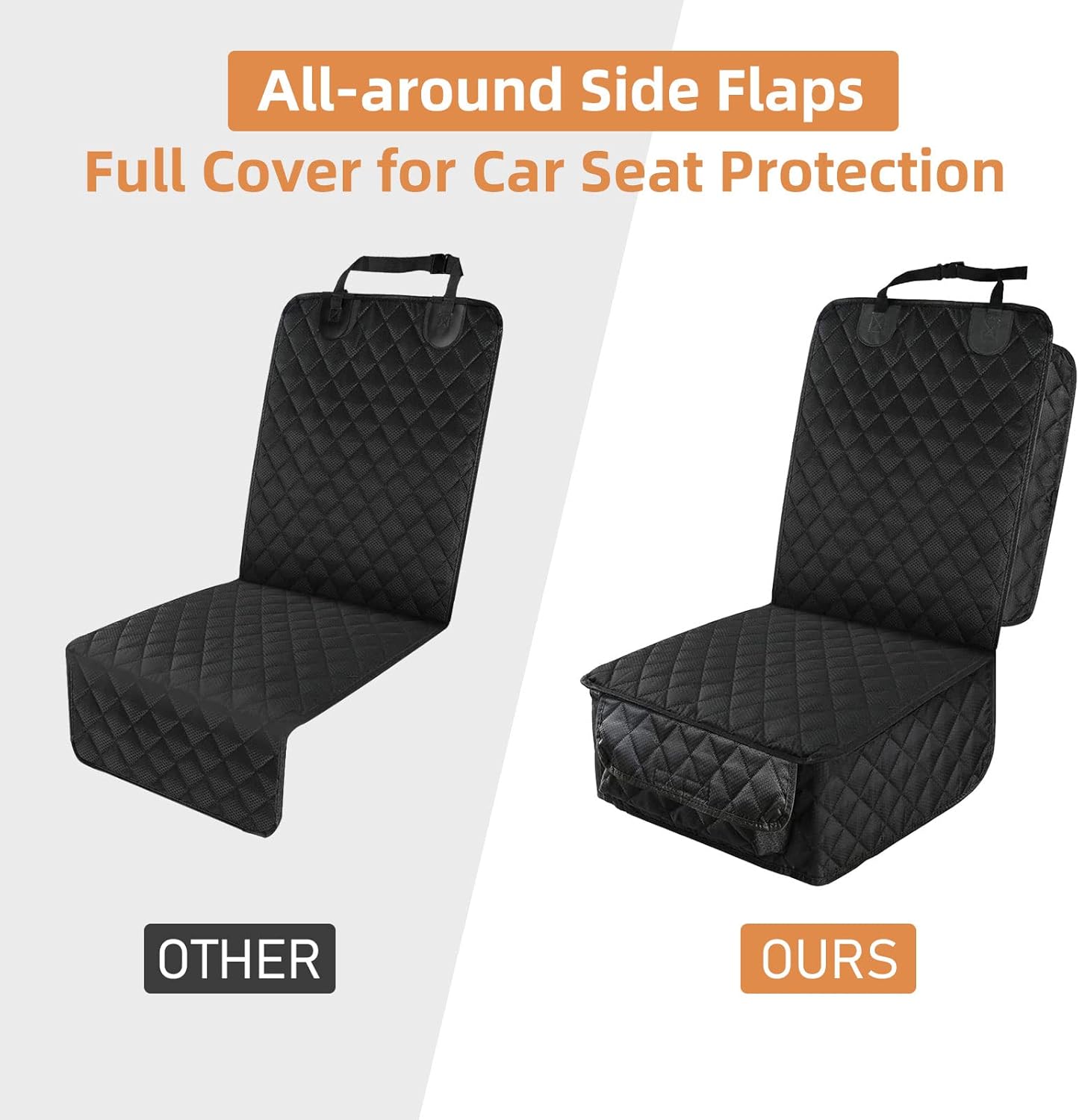 Waterproof Front Seat Car Cover, Full Protection Dog Car