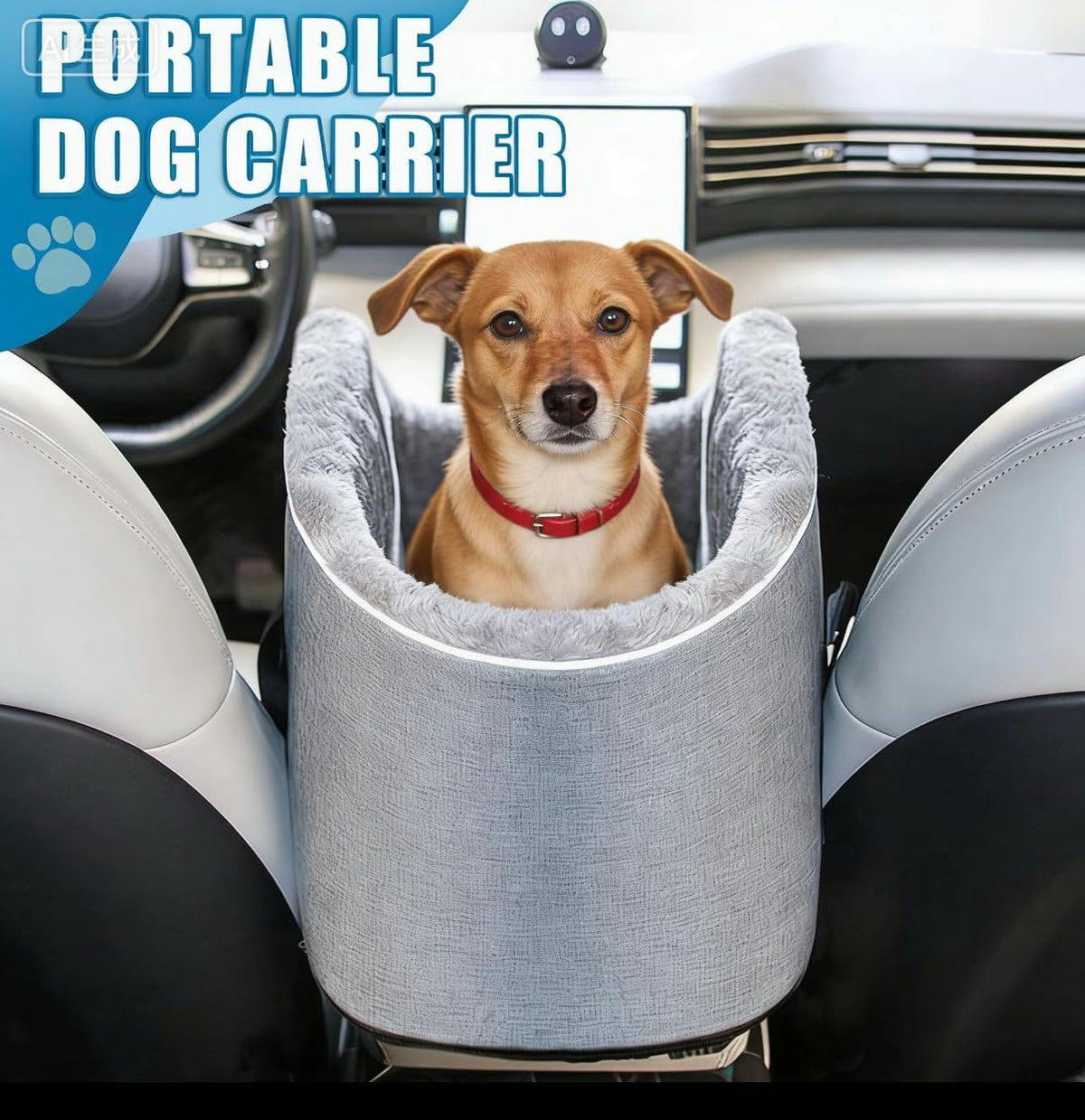 Elevated Dog Car Seat for SUV & Sedan - Pet Booster Seat