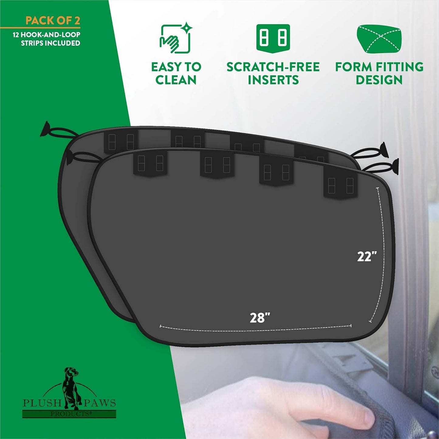 Premium Car Door Protector | Washable & Waterproof Interior
